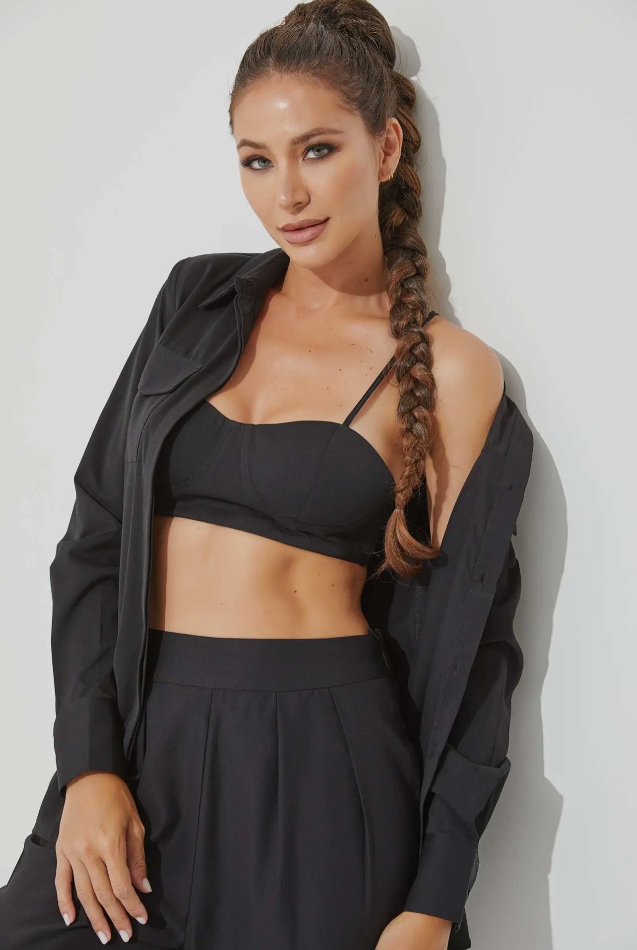 3PC Top & Pant Satin Set