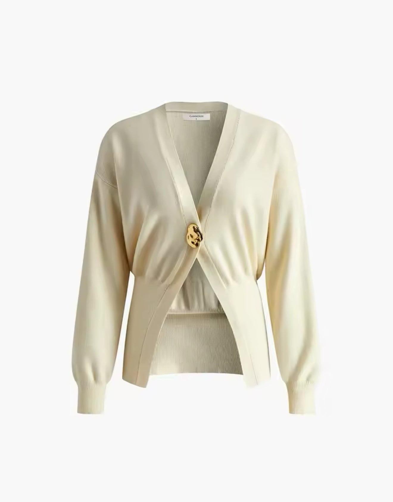 Detailed knitted cardigan