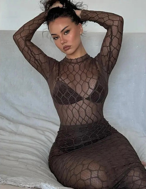 Stretch mesh set