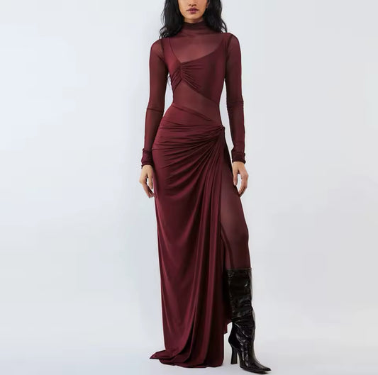 Alba silk dress