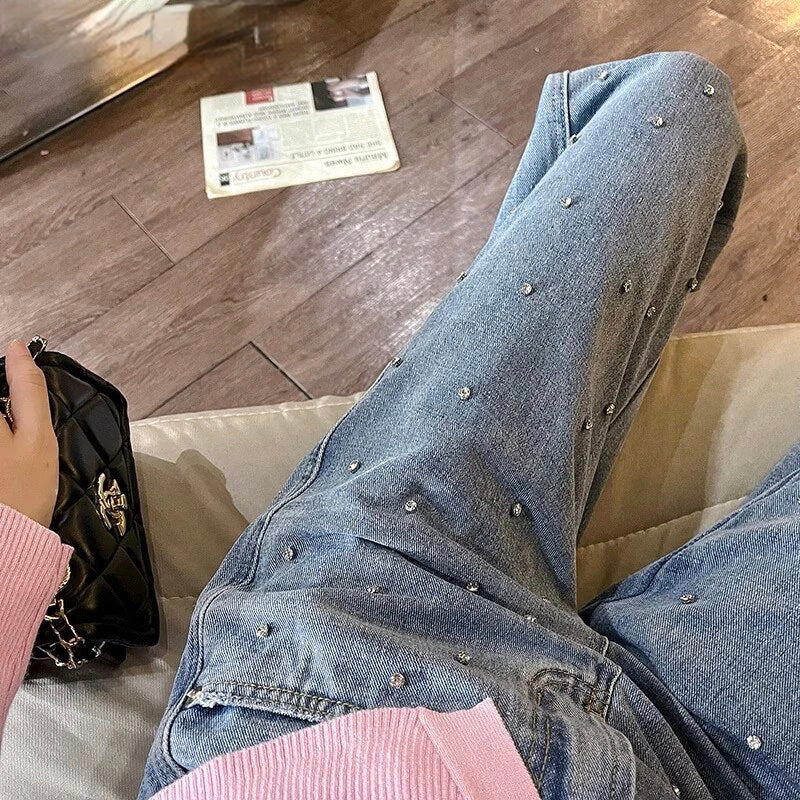 High waisted denim