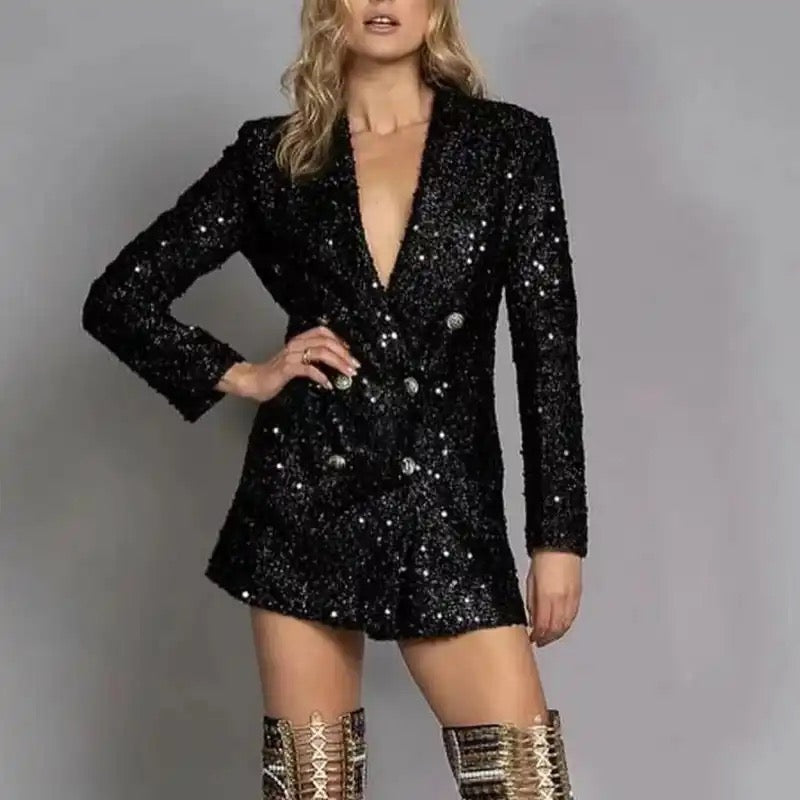 Sequin jacket