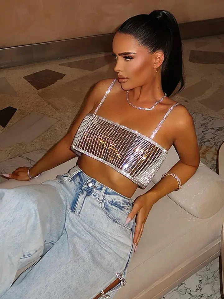 Diamond crop cami
