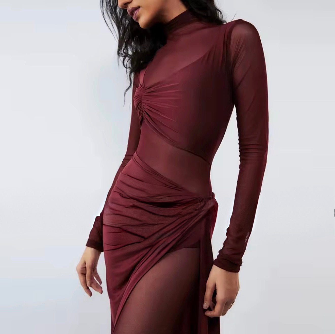 Alba silk dress