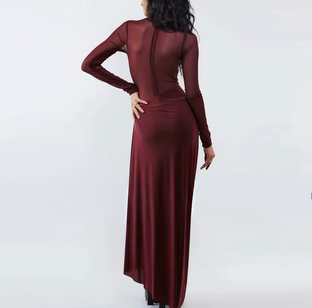 Alba silk dress