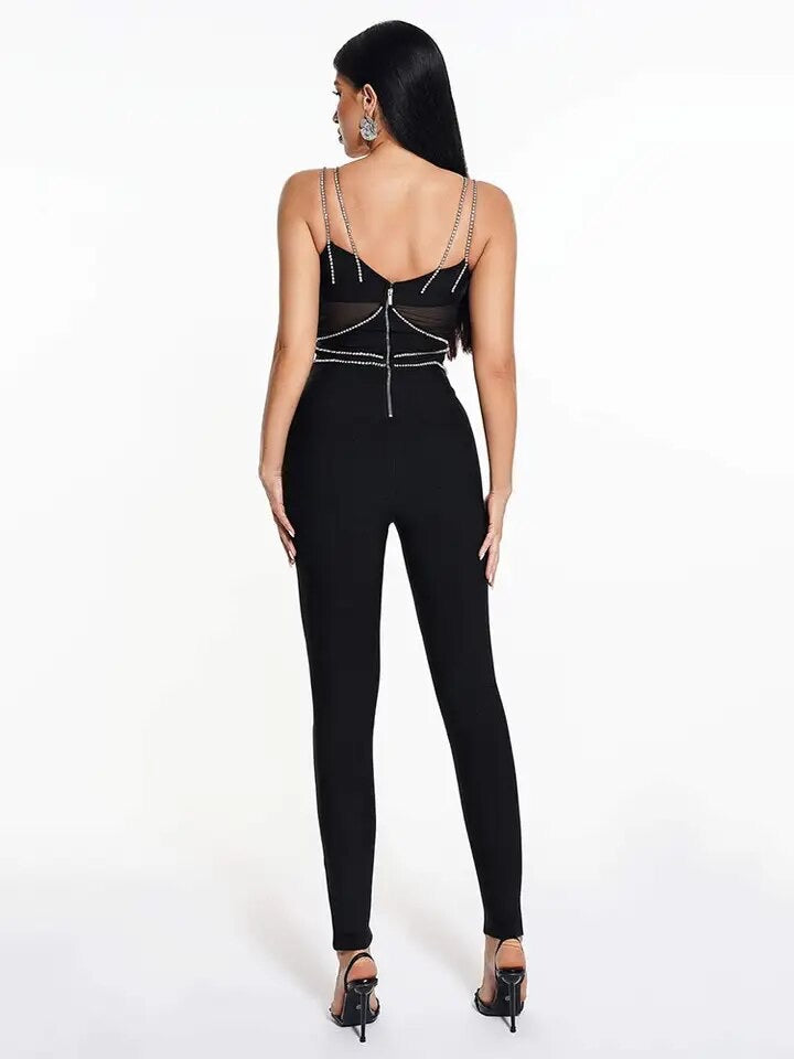 Strap jumpsuit