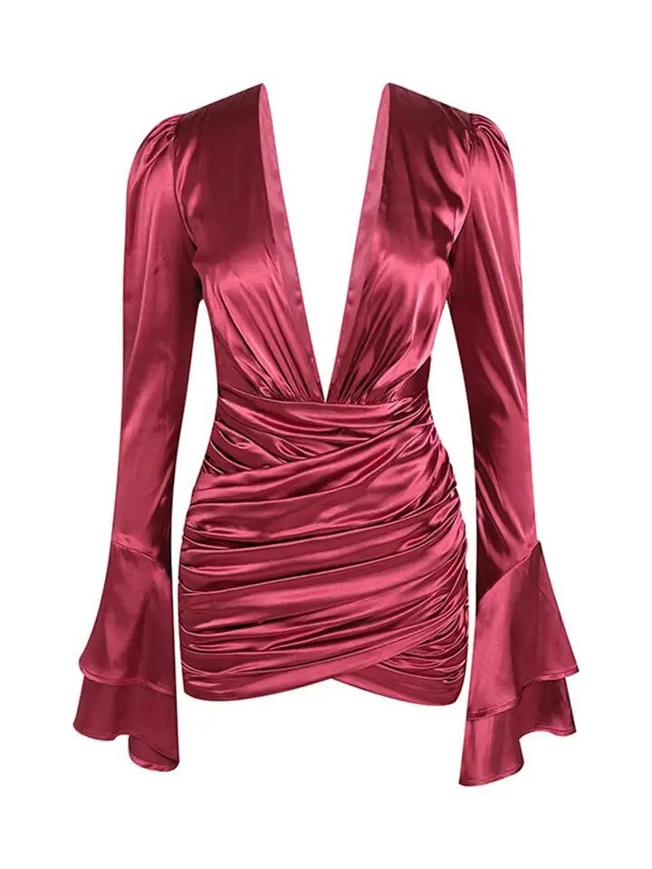Backless minidress