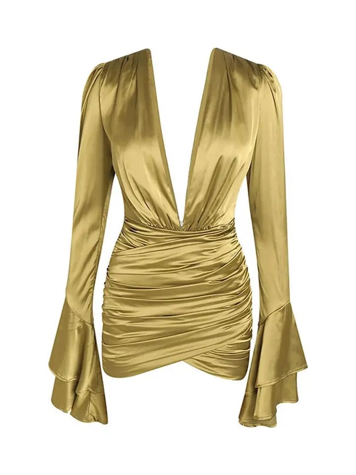 Backless minidress