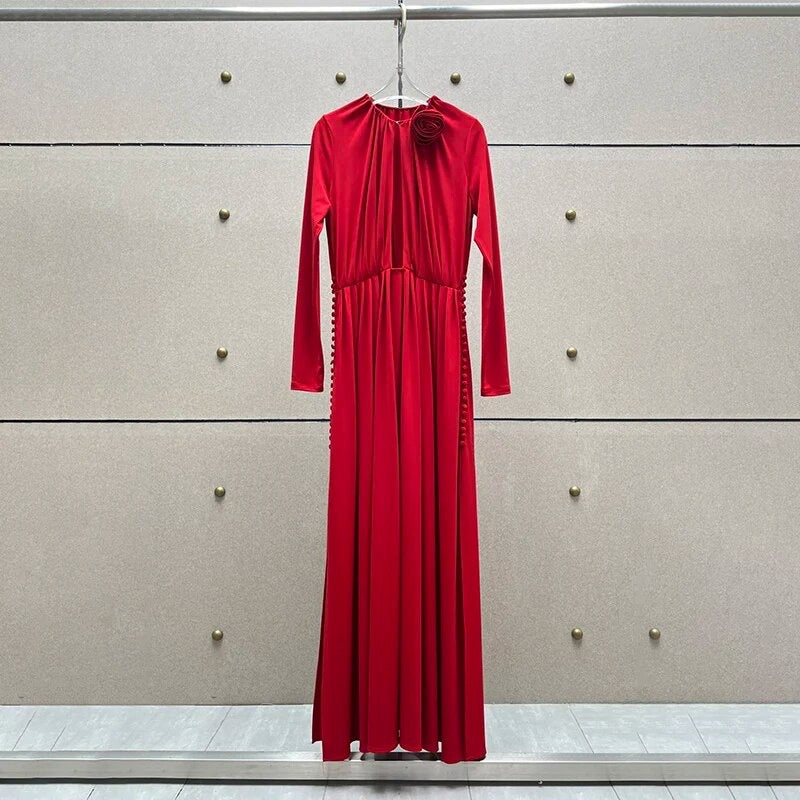 Flower row dress