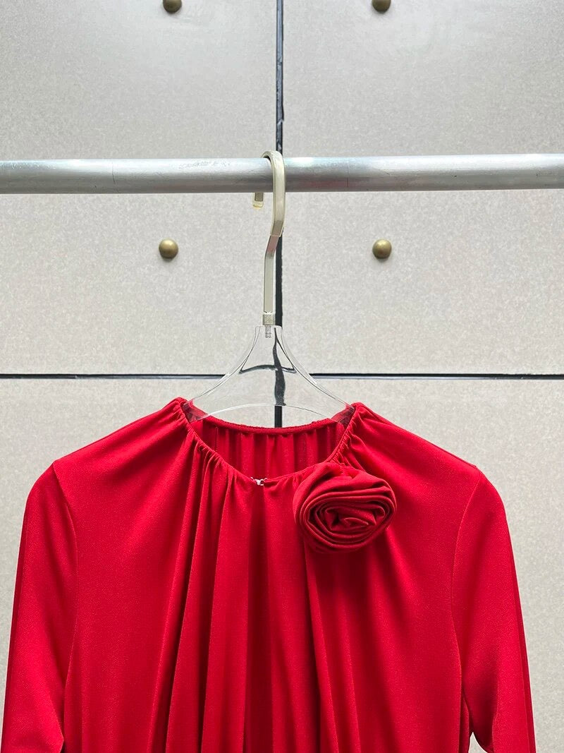 Flower row dress