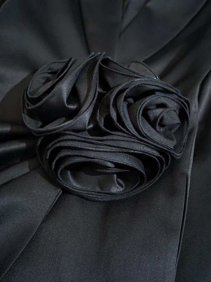 Detachable flower blazer