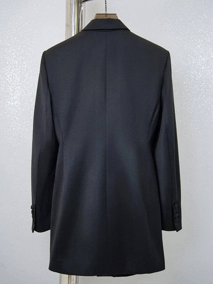 Detachable flower blazer