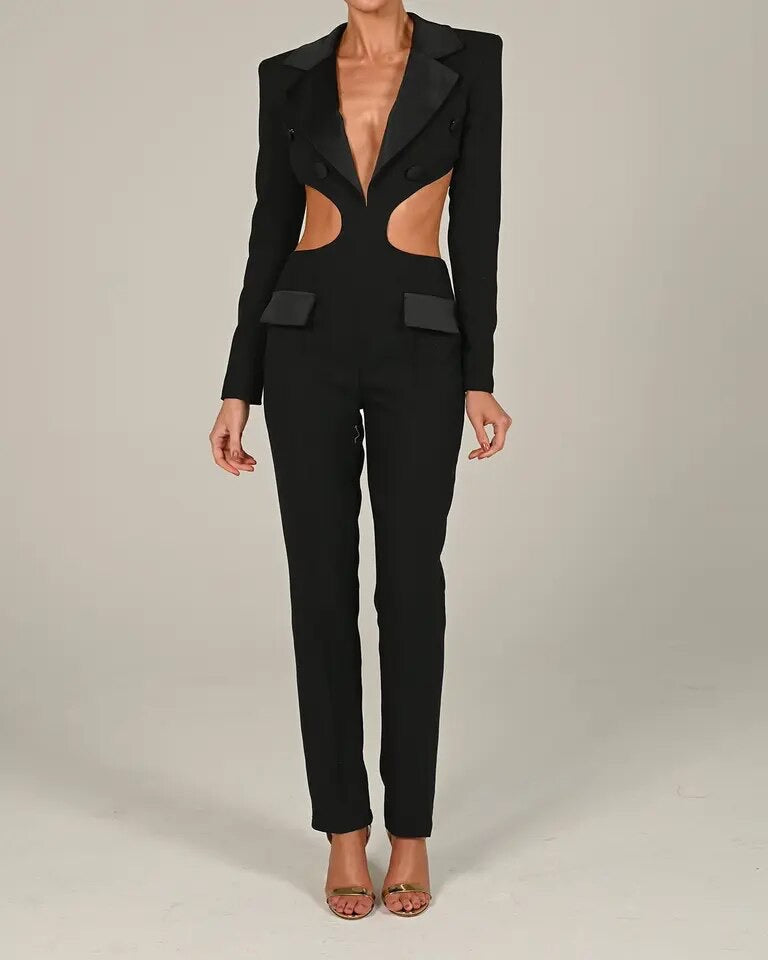 Sexy hollow jumpsuit