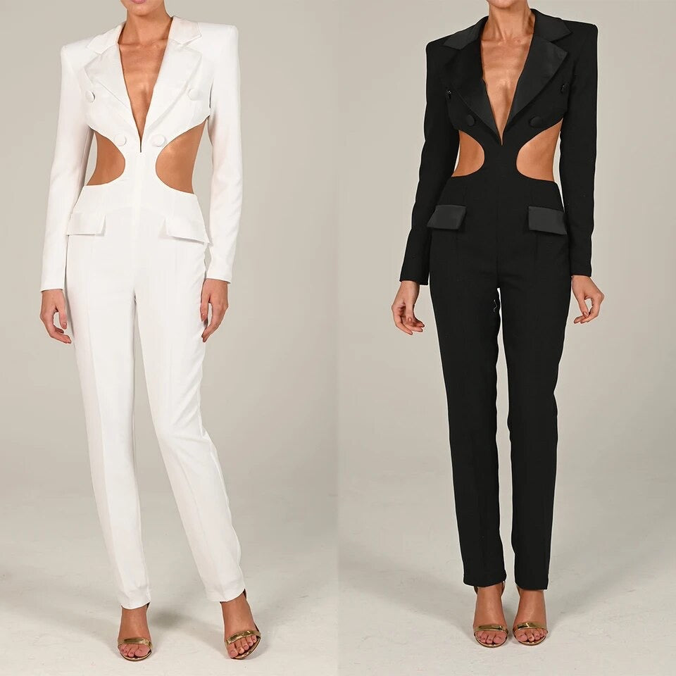 Sexy hollow jumpsuit