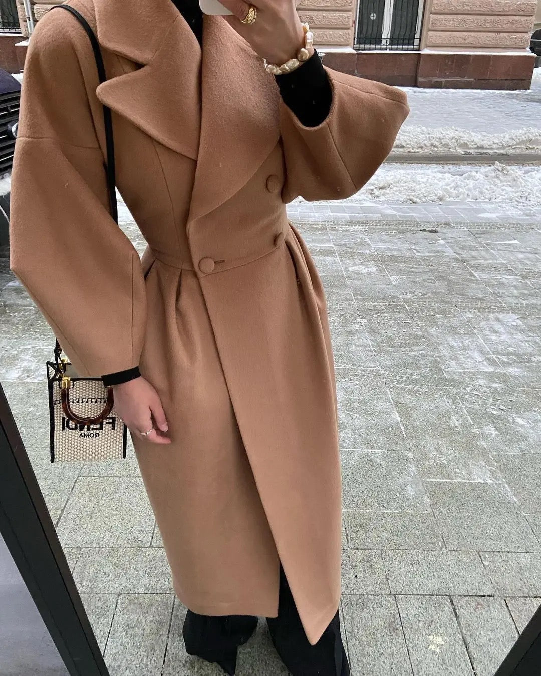 Woolen coat