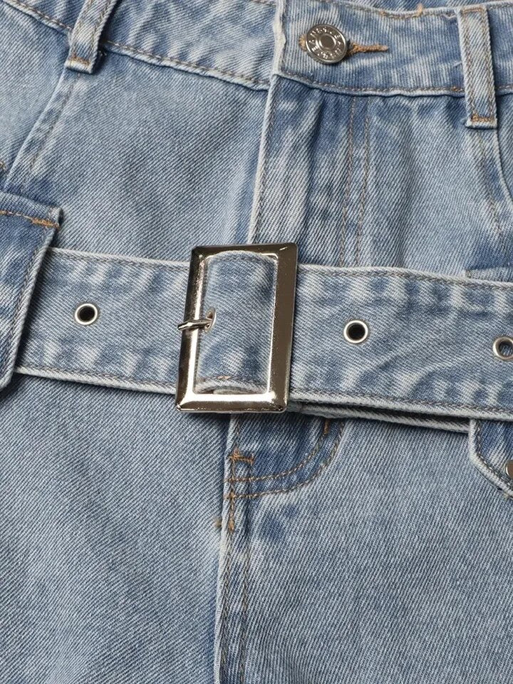 Cut out denim