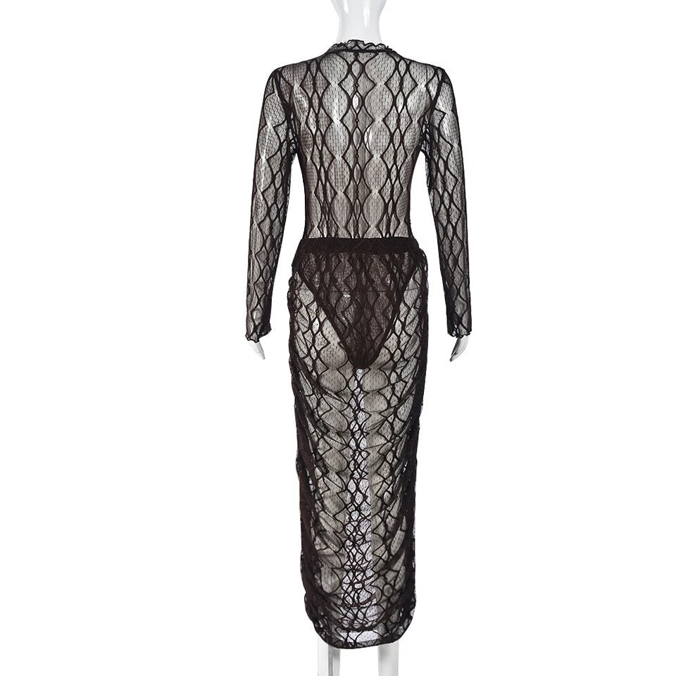 Stretch mesh set