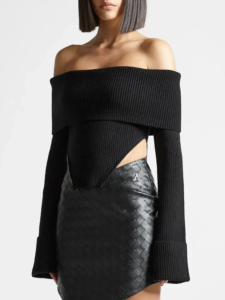 Knitting sweater
