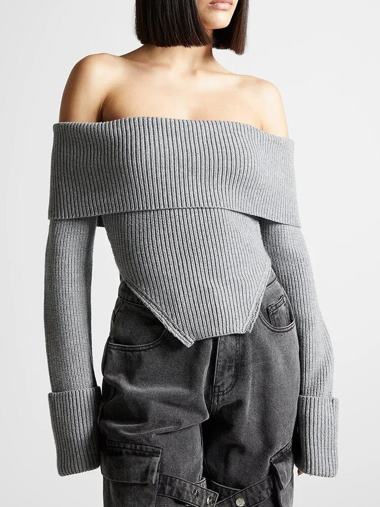 Knitting sweater