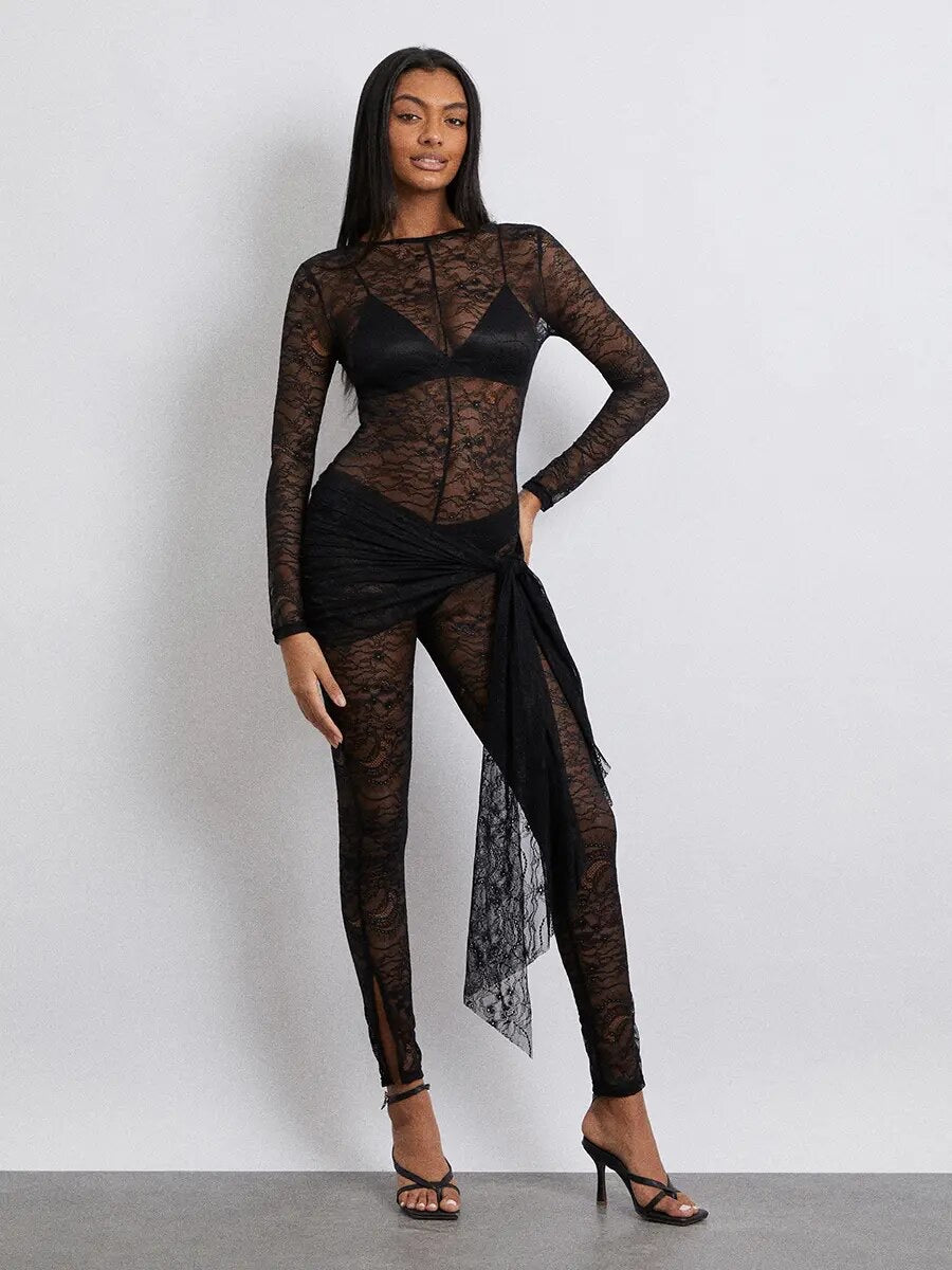 Lace jumpsuit