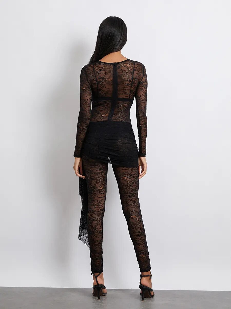 Lace jumpsuit