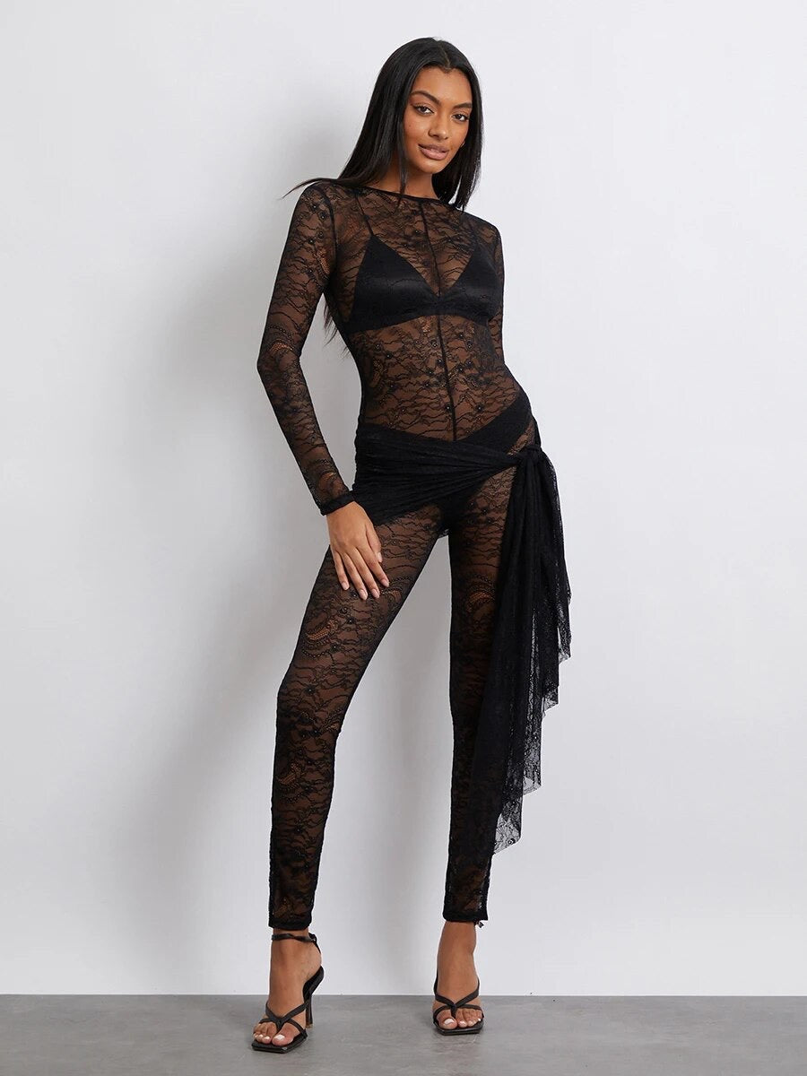 Lace jumpsuit
