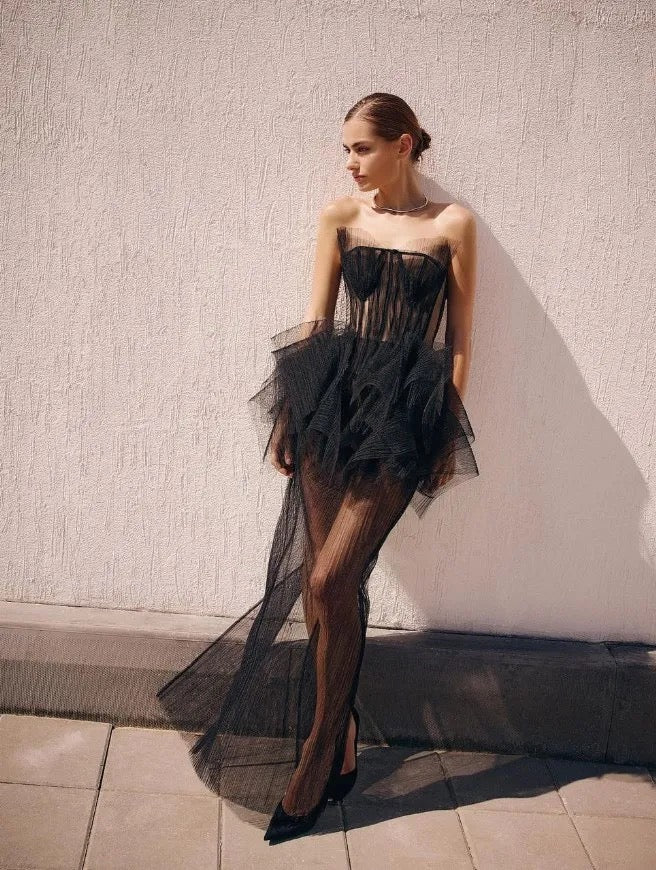 Sexy mesh dress