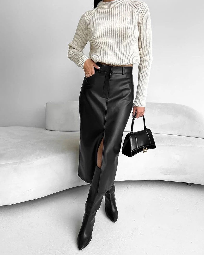 Elegant autumn skirt