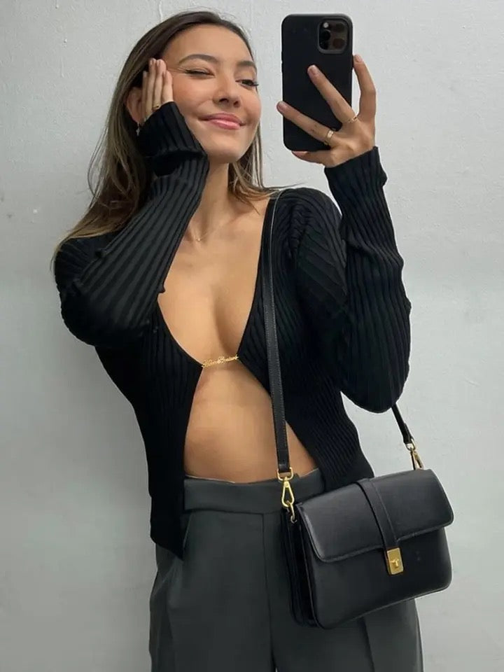 Knitted cardigan