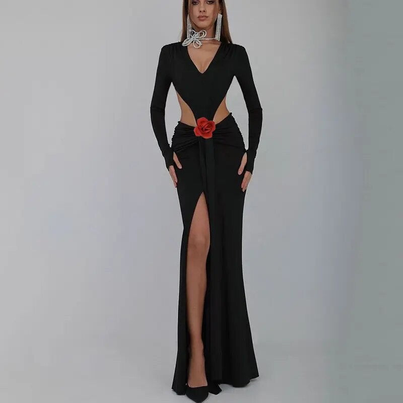 Slitfishtail dress