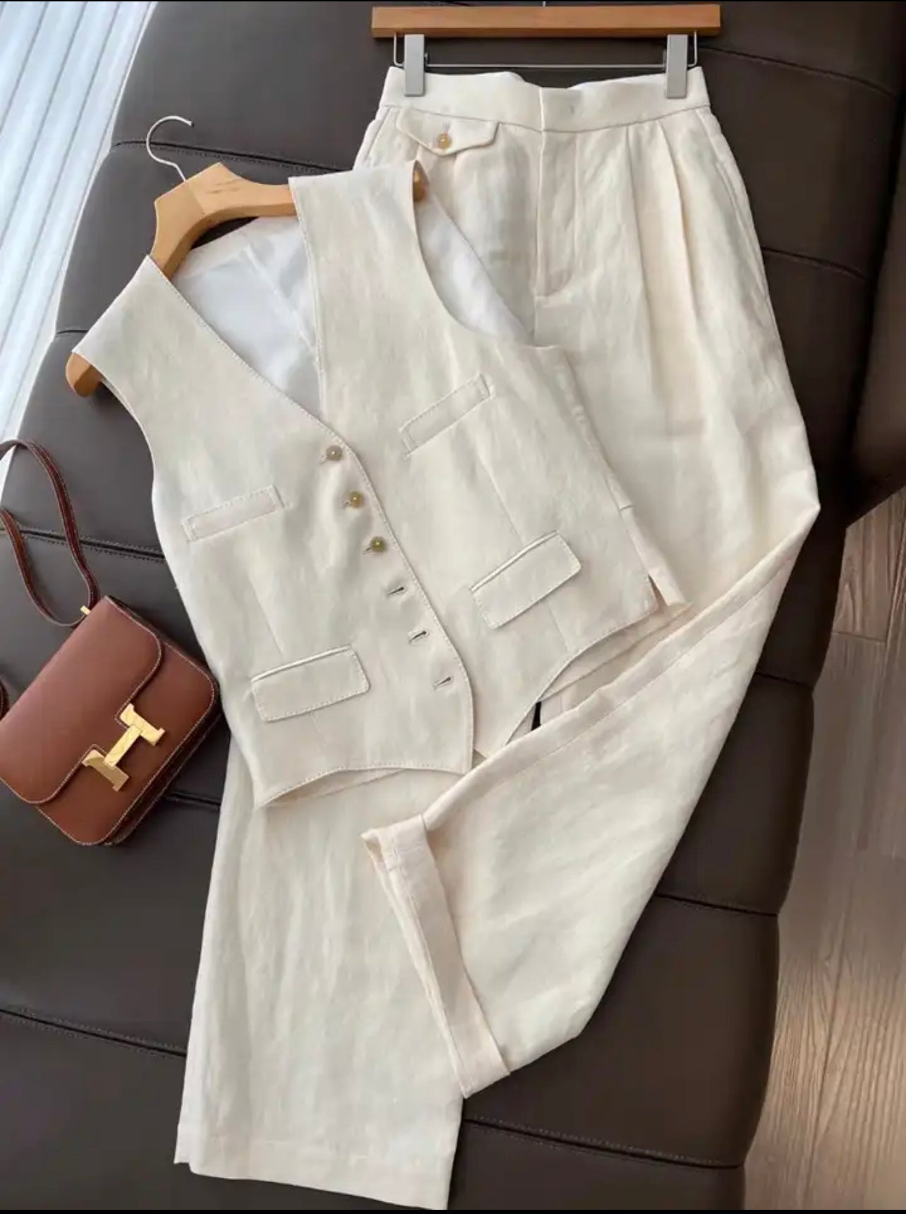 Cotton linen set