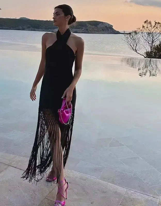 Beach linen dress