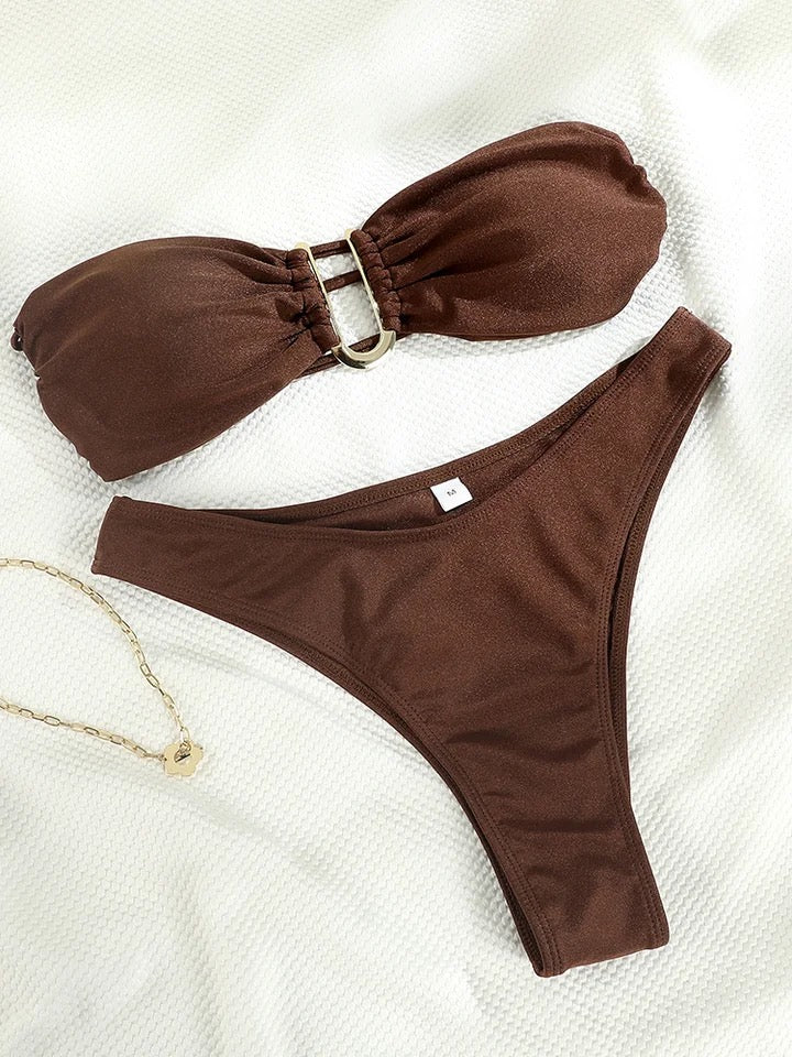 High waist set bikini