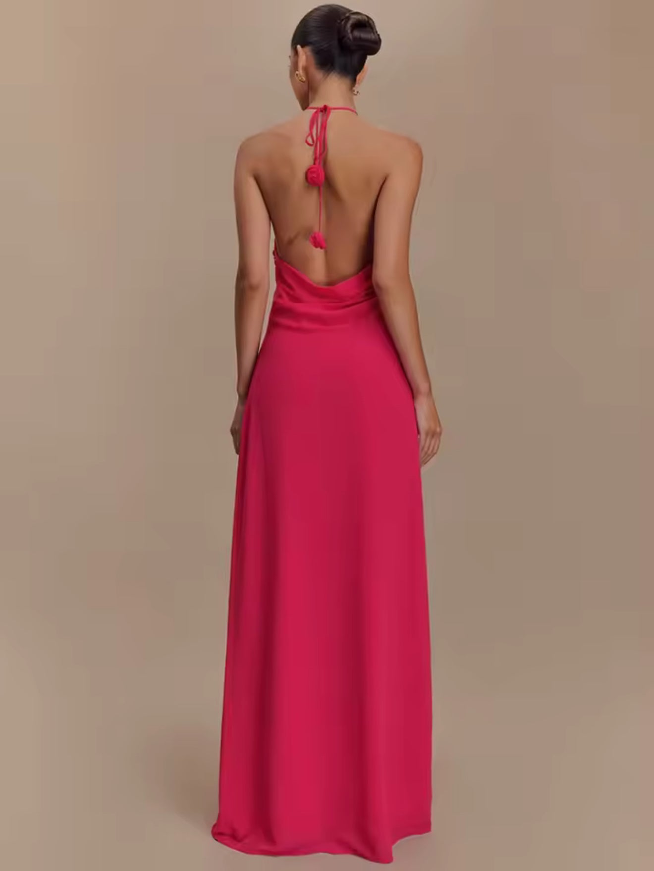 Rose maxi dress