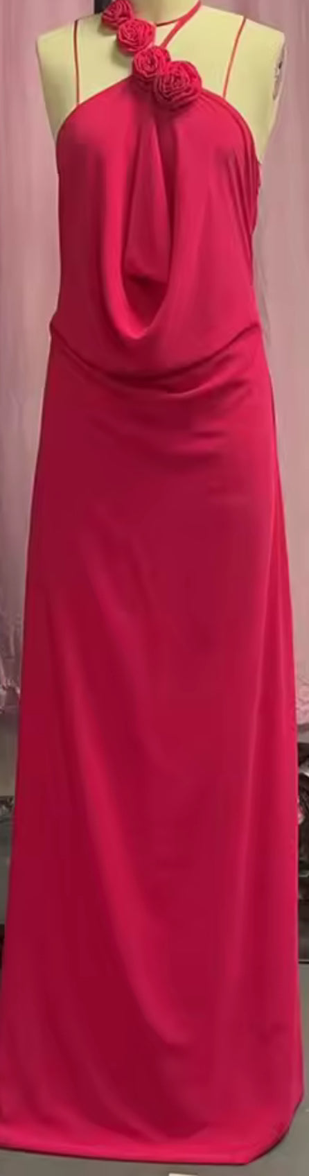 Rose maxi dress
