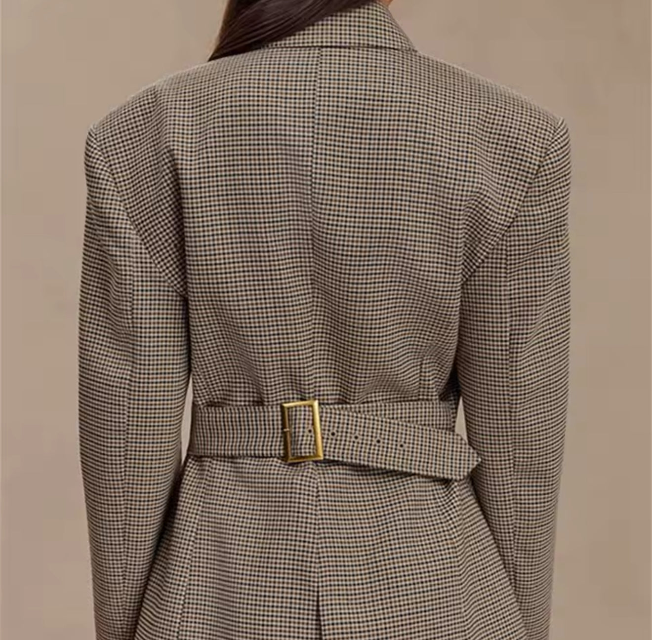 Vintage plaid suit