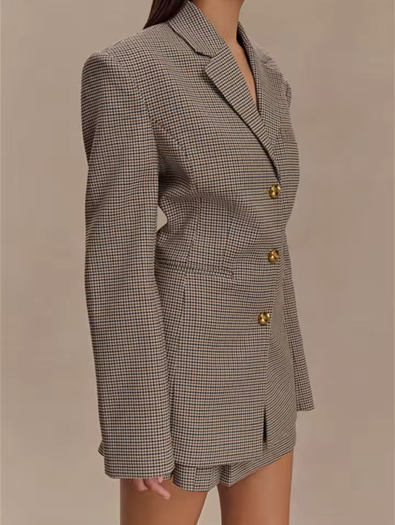 Vintage plaid suit