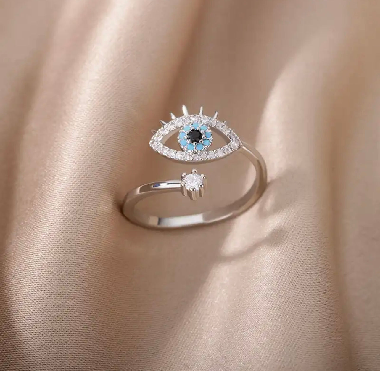 Evil eye ring